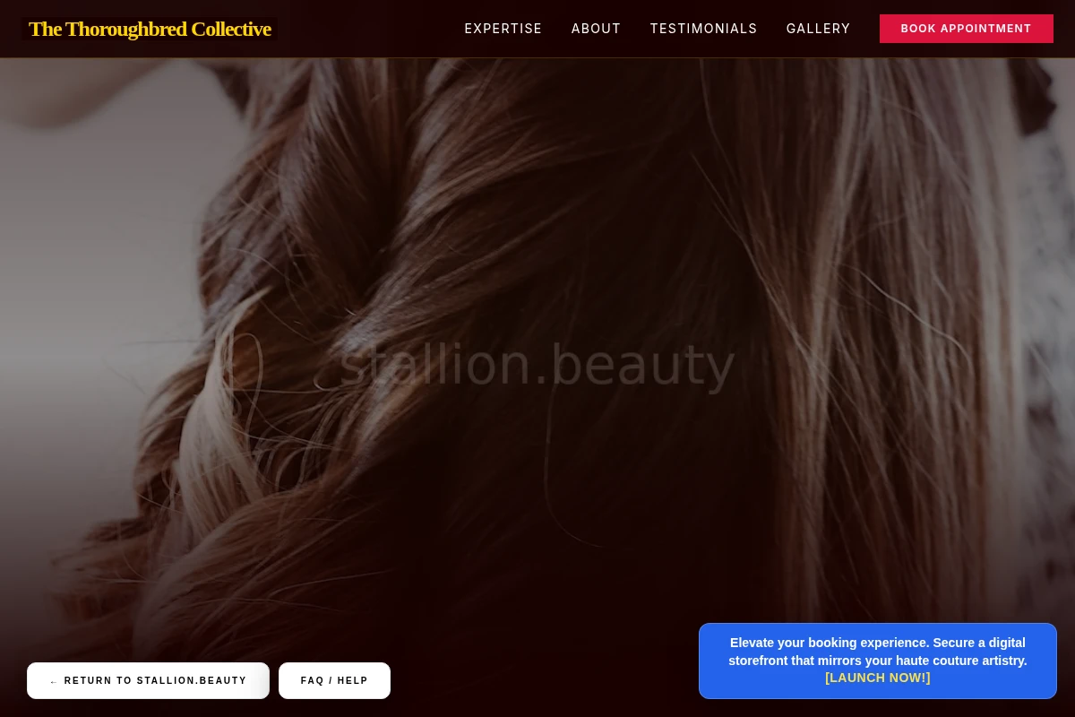 Statuesque Hair Styling