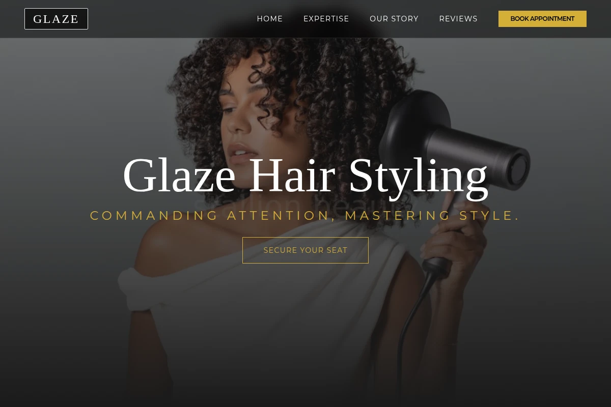 Glaze Hair Styling