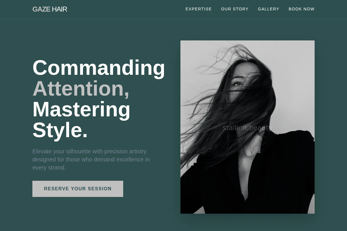 Gaze Hair Styling