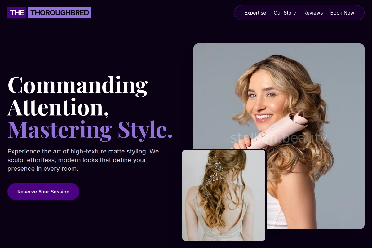 Matte Hair Styling
