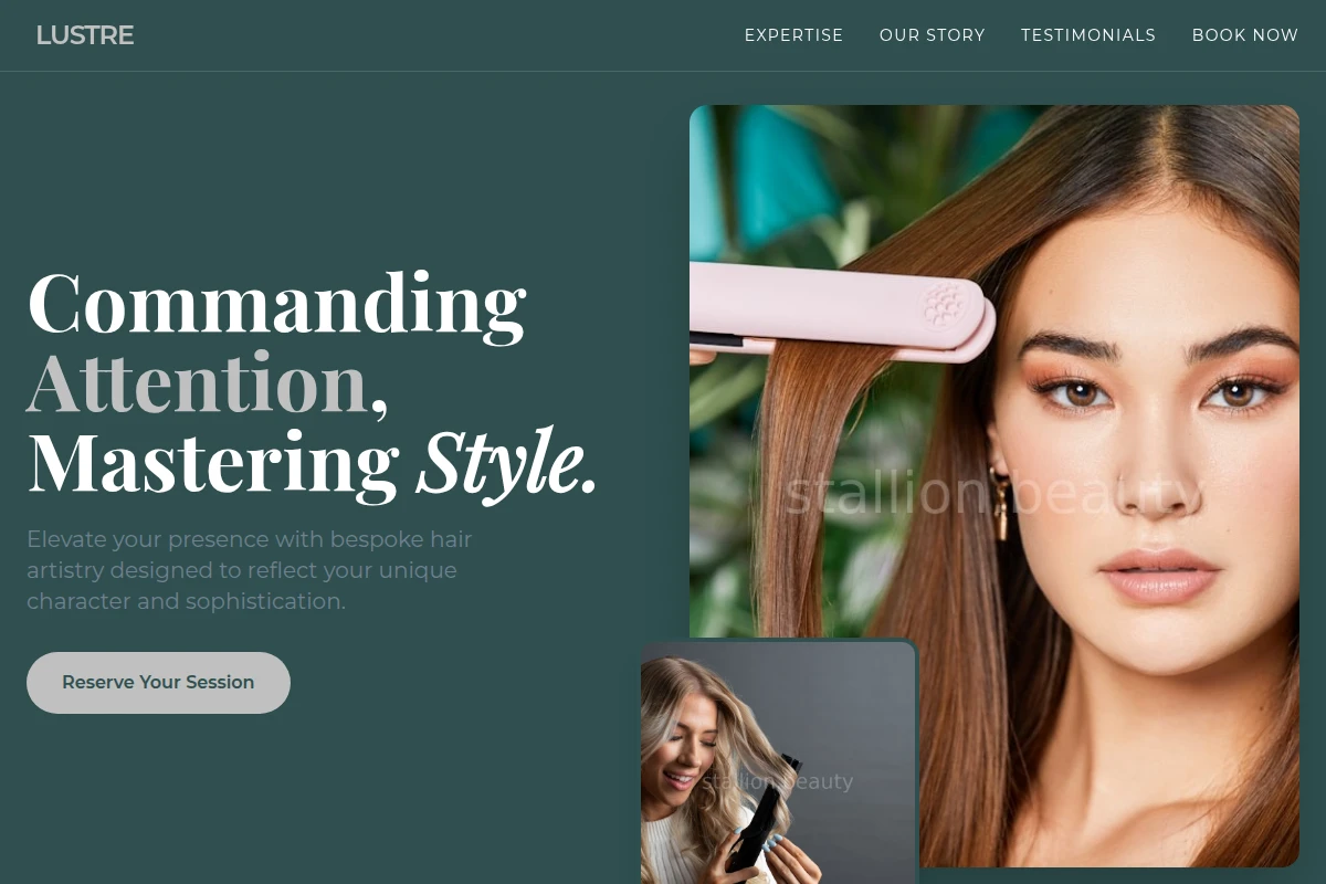 Lustre Hair Styling