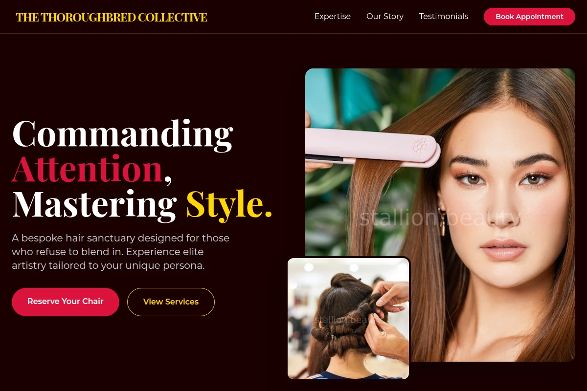 Ornate Hair Styling