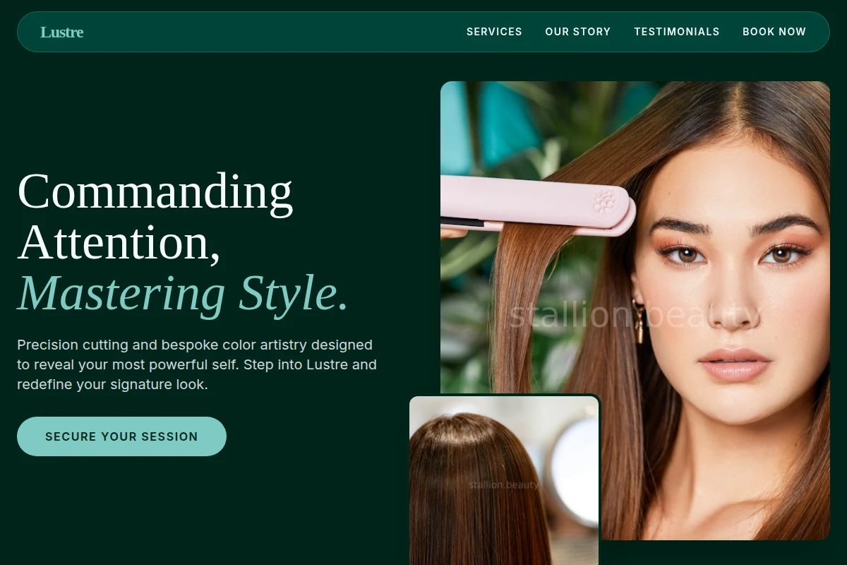 Lustre Hair Styling