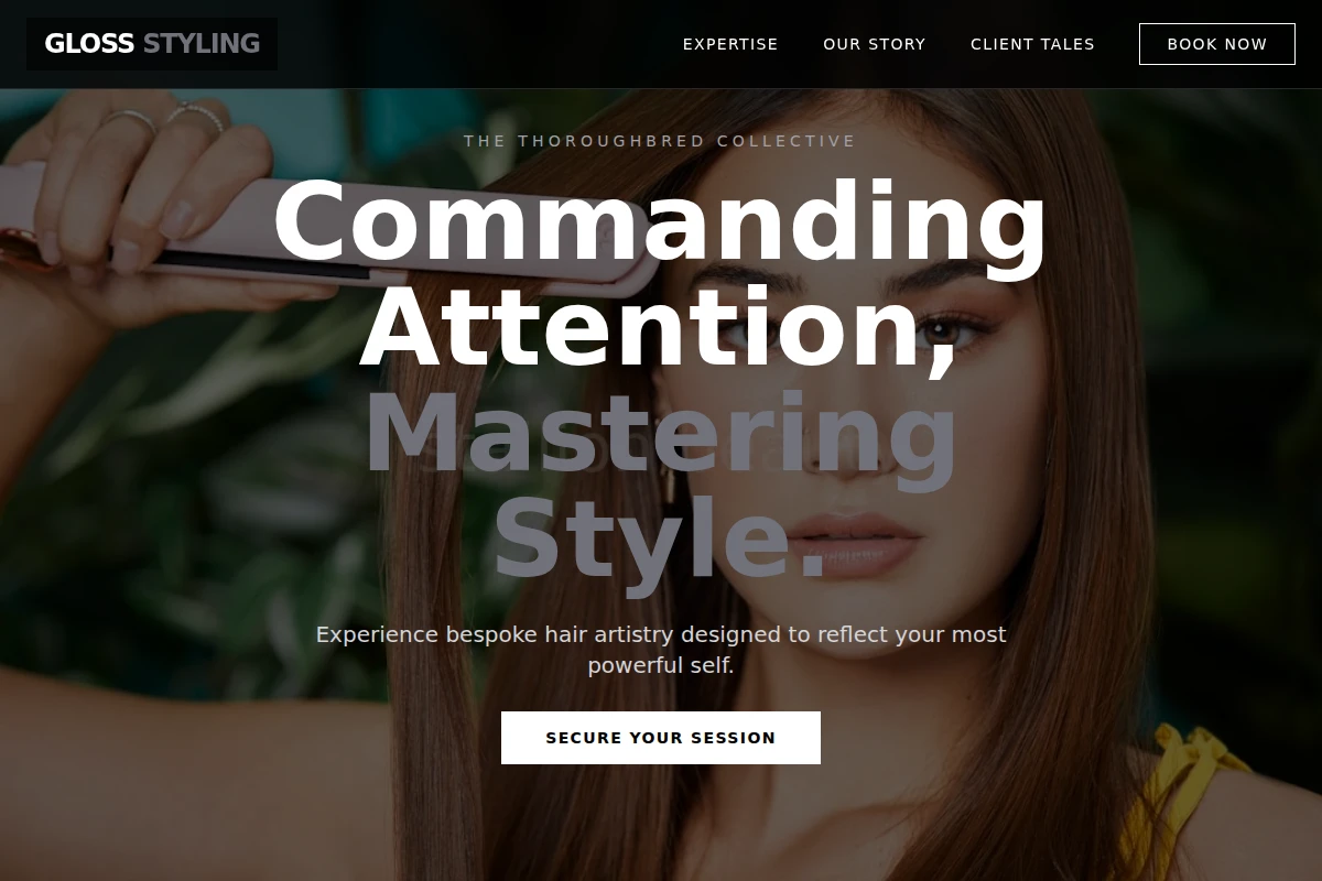 Gloss Hair Styling