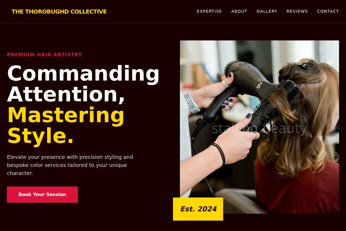 Edge Hair Styling