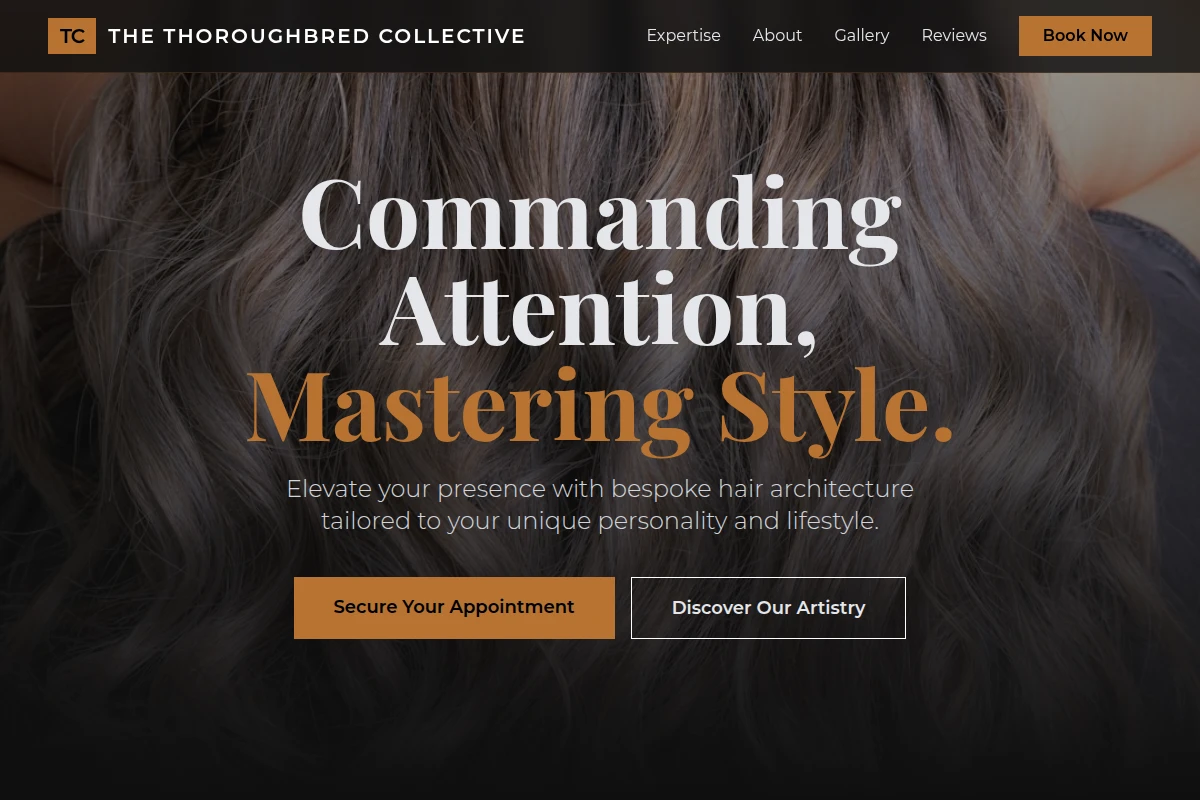 Glam Hair Styling