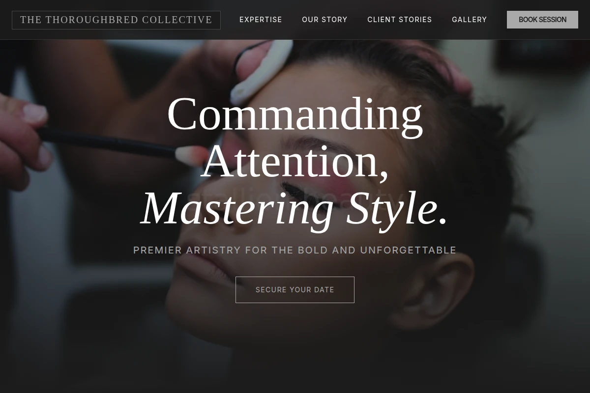 Striking Makeup Artist