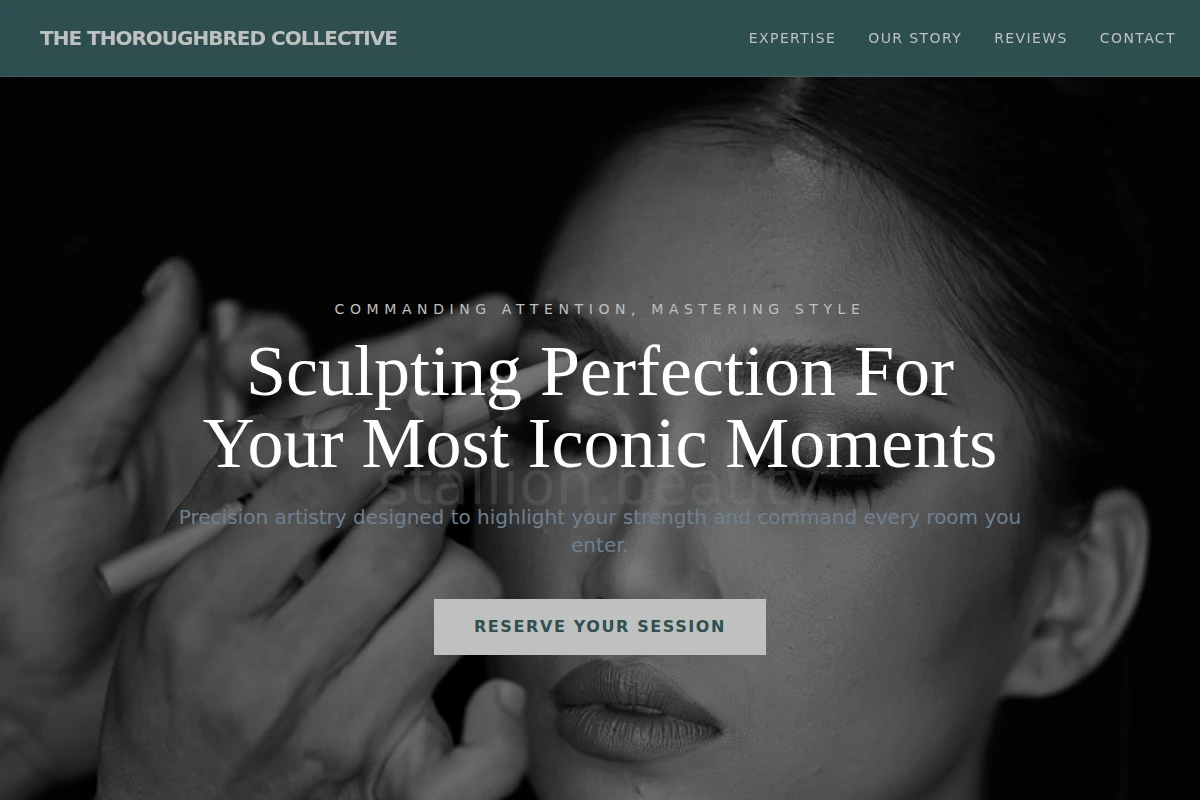 Sculpted Makeup Artist